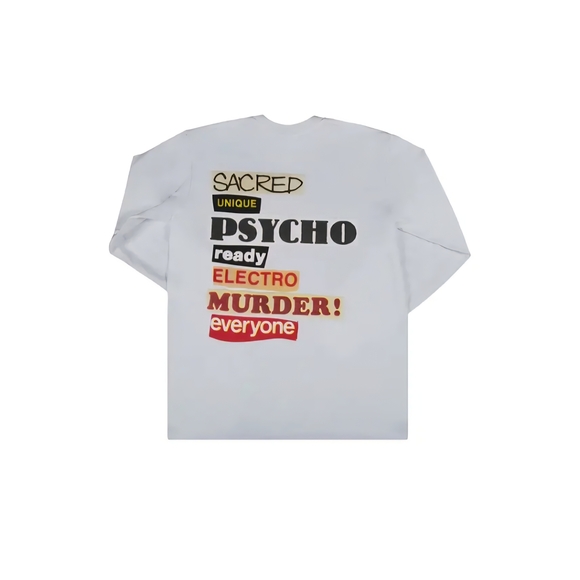 Supreme Other - 2020 SUPREME Sacred Unique Long Sleeve White T-shirt